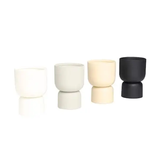 Scented Wax Candles in Containers Set {3}