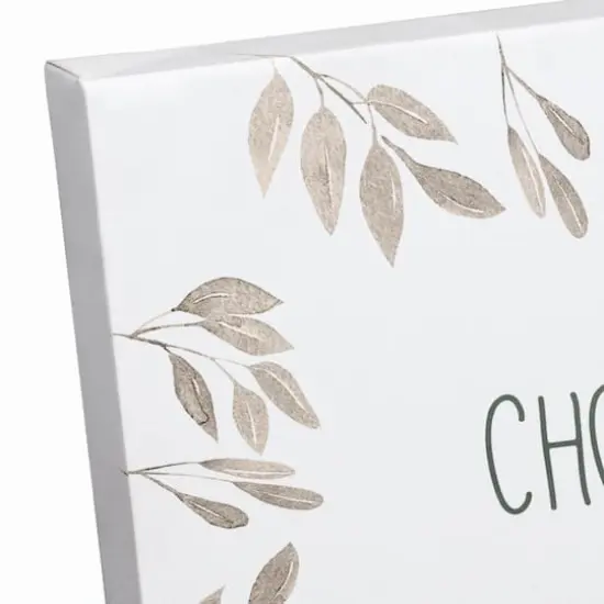 Be Grateful Fall Leaves Canvas Wall Art {4}