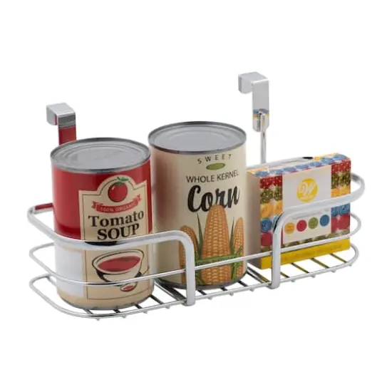 Kitchen Details Small Chrome Over the Cabinet Organizer {4}