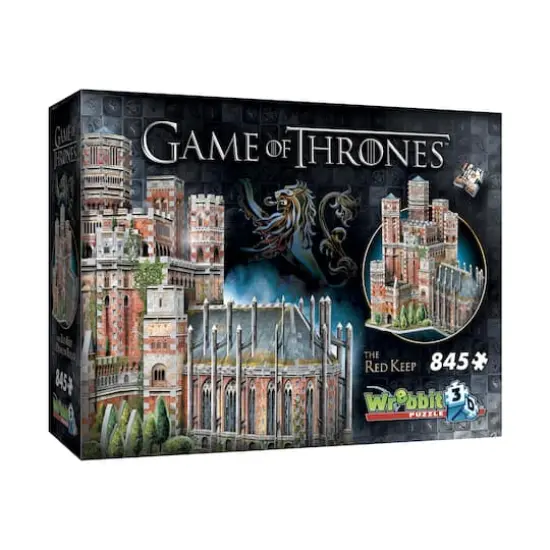 Game of Thrones - 2 3D Puzzles: The Red Keep and Winterfell: 1755 Pcs {5}