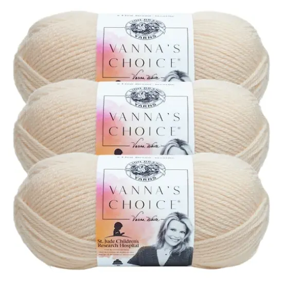 3 Pack Lion Brand&reg; Vanna's Choice&reg; Solid Yarn Fisherman {1}