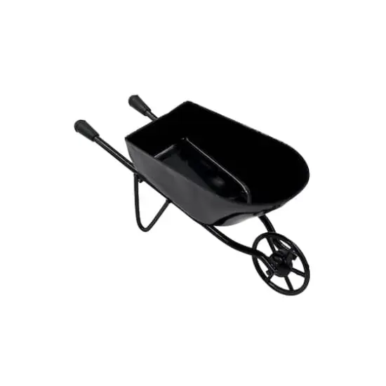 Miniature Black Wheelbarrow by Make Market&reg; {4}