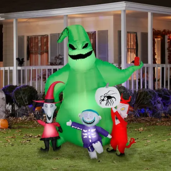 7ft. Airblown&reg; Inflatable Halloween with Creatures {5}