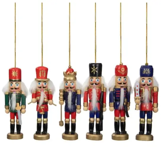 6ct. Classic Nutcracker Ornaments {1}