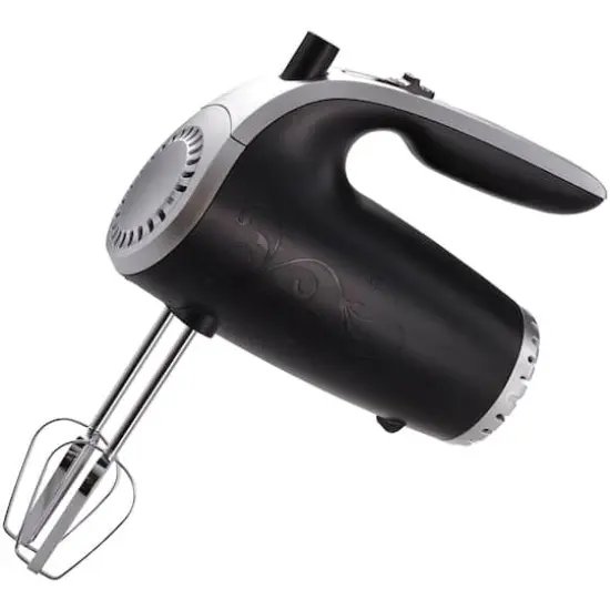 Brentwood Black Lightweight 5-Speed Electric Hand Mixer {1}