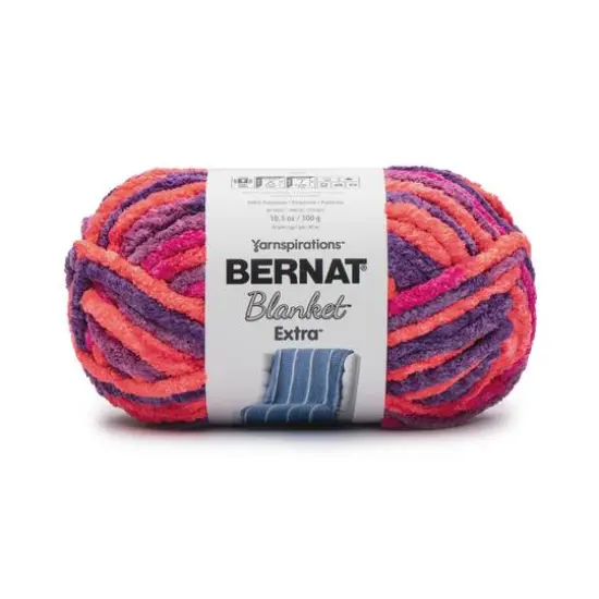 Bernat&reg; Blanket&trade; Extra&trade; Yarn Plummy Brights {1}