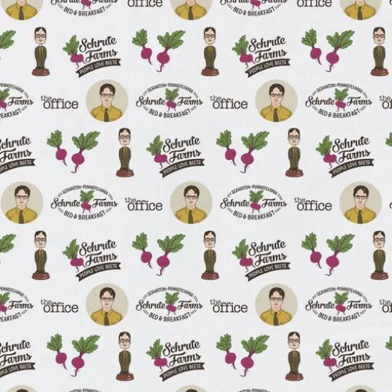 The Office Schrute Business Precut Cotton Fabric {1}