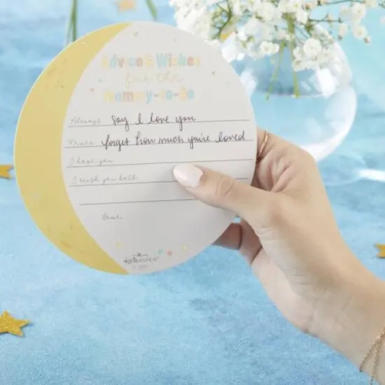 Kate Aspen&reg; Twinkle Twinkle Advice Card & Baby Shower Game Set {5}