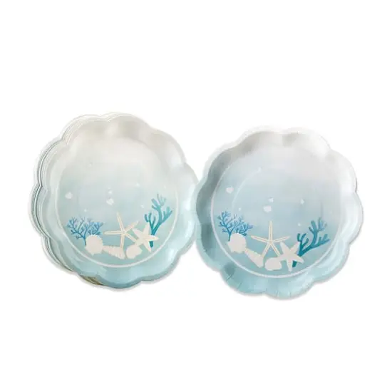 Kate Aspen&reg; 9" Beach Party Premium Paper Plates, 32ct. {1}