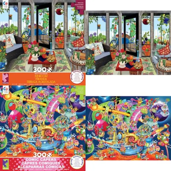 Assorted Ceaco&reg; 300 Piece Puzzle {6}