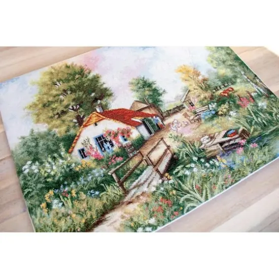 Luca-s Village Landscape Counted Cross Stitch Kit {6}