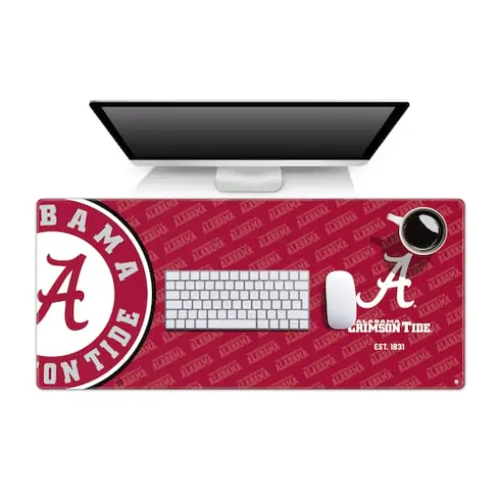 College Football Logo Series Desk Pad Alabama Crimson Tide {1}