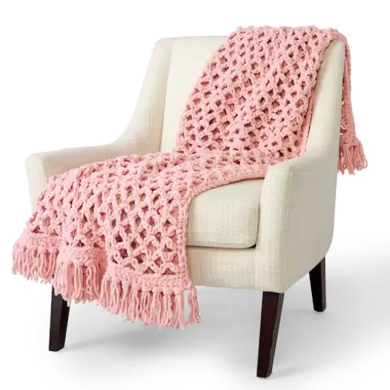 Bernat&reg; Blanket&trade; Yarn Tan Pink {4}