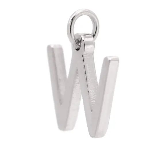 Sterling Silver Alphabet Charm by Bead Landing&trade; W {4}