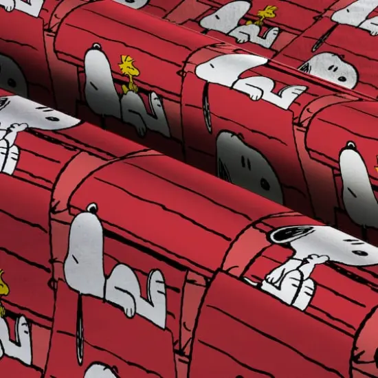 Peanuts Snoopy's Home Fabric {4}