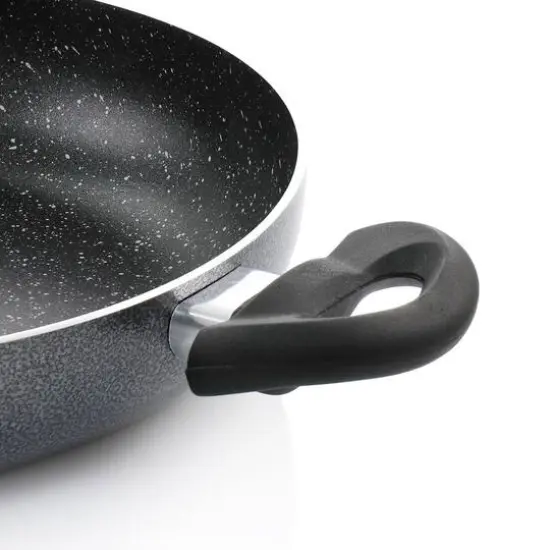 Oster Pallermo 3.5qt. Charcoal Aluminum Nonstick Sauté Pan with Lid {8}