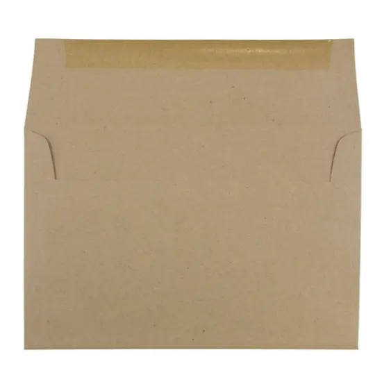 JAM Paper 6" x 9" Brown Kraft Premium Invitation Envelopes {3}