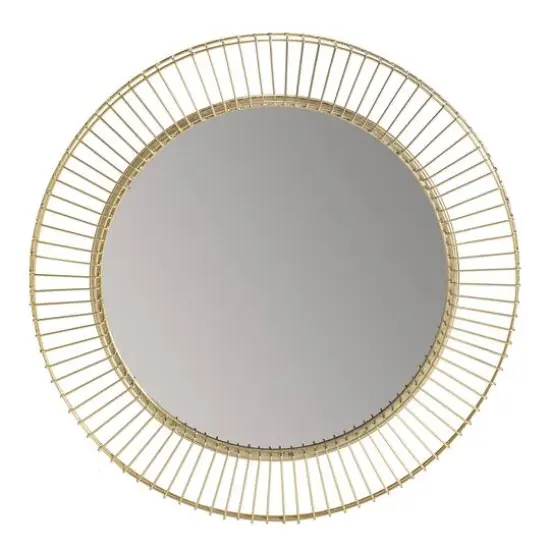 Habitat Argus 24" Golden Sunbeam Wall Mirror {1}