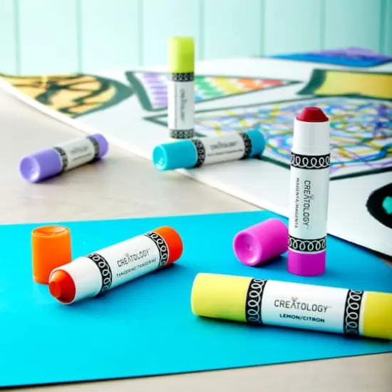 Bright 10 Color Kids Paint Sticks by Creatology&trade; {3}