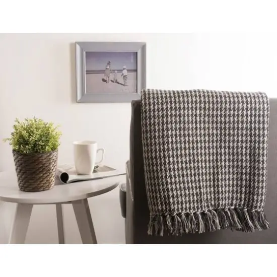 DII&reg; Mineral Houndstooth Throw {5}