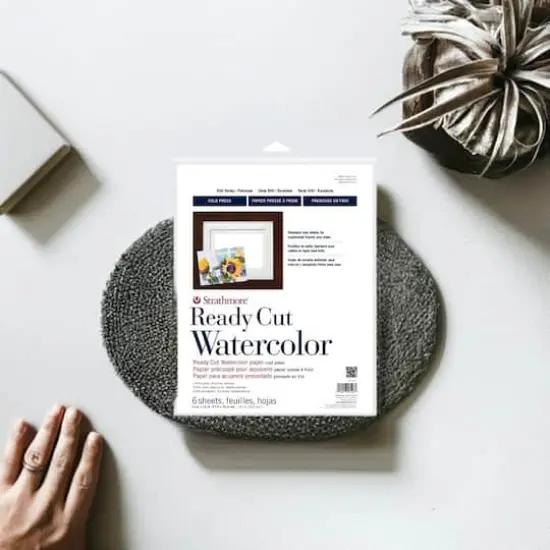 Strathmore&reg; 500 Series Cold-Press Ready Cut Watercolor Paper, 11" x 14" {1}