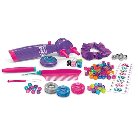 Cra-Z-Art&reg; Shimmer 'n Sparkle Braid, Bead & Twist Deluxe Hair Designer {1}