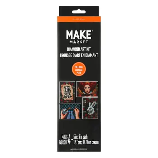 5" x 7" World of Wonders Diamond Art Kit by Make Market&reg; {1}