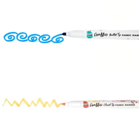 Tulip&reg; Graffiti Fabric Markers&trade; Rainbow {6}