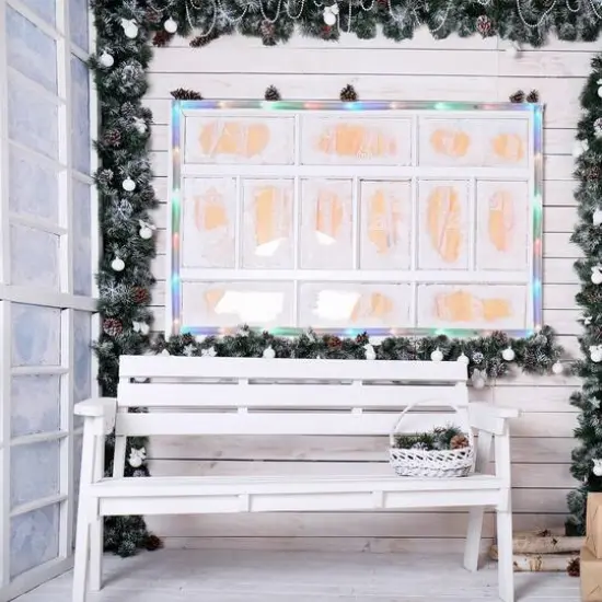 100ft. Multicolor Christmas Rope Lights {7}