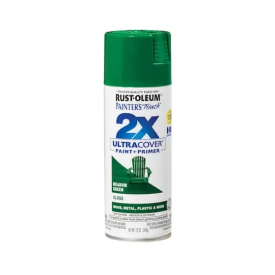 Rust-Oleum&reg; Painter's Touch&reg; 2X Ultra Cover&reg; Gloss Spray Paint Meadow Green {1}