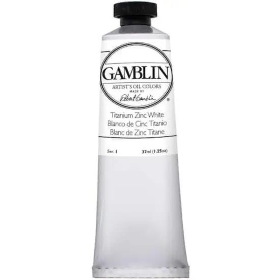 Gamblin Artist Grade Oil Colors, 37mLTitanium Zinc White {1}