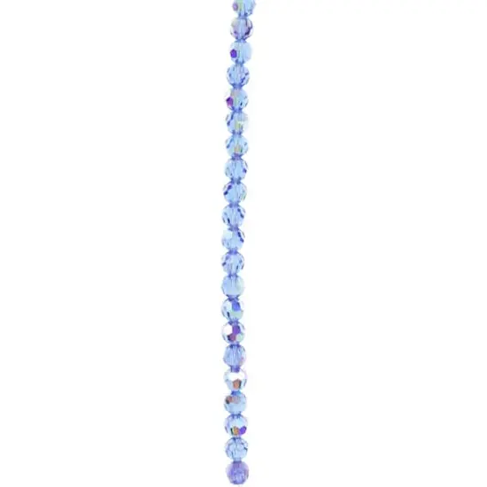 Preciosa Glass Crystal Round Beads, 6mm by Bead Landing&trade; Sapphire AB {4}