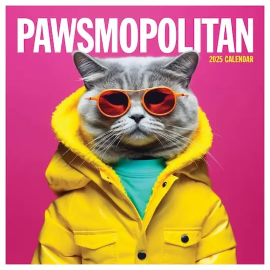 TF Publishing 2025 Pawsmopolitan Wall Calendar {1}