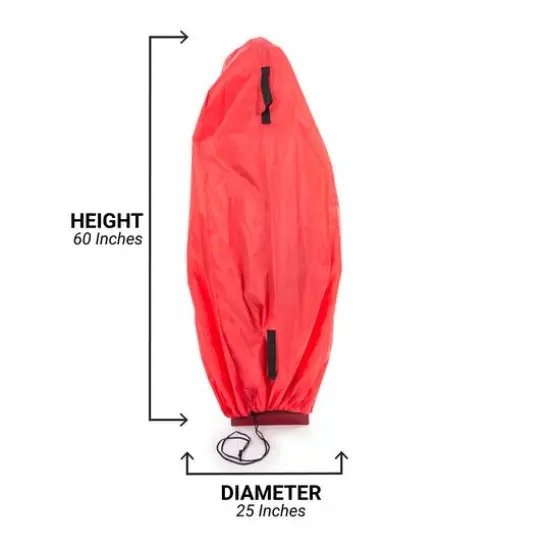 Santa's Bag 60" Topiary Christmas Tree Storage Bag {7}