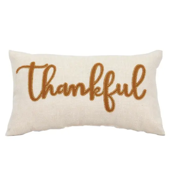 20" x 12" Thankful Lumbar Pillow by Ashland&reg; {1}