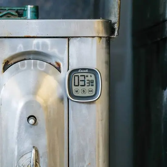 Escali Black Touch Screen Digital Timer {10}