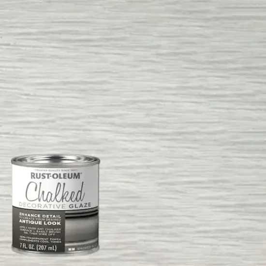 Rust-Oleum&reg; Chalked 7oz. Decorative Glaze Smoked Glaze {3}
