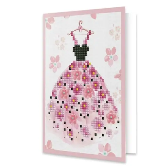 Diamond Dotz&reg; Beginner Party Time Diamond Painting Card Kit {1}
