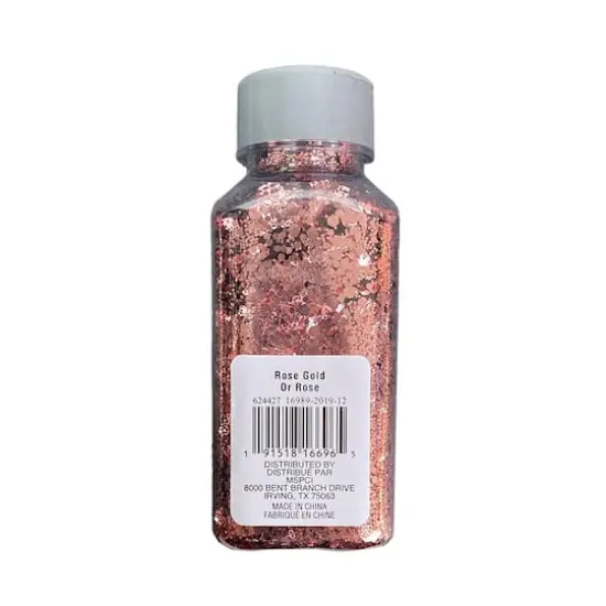 Glitzy Mix Specialty Polyester Glitter by Recollections™Rose Gold {5}