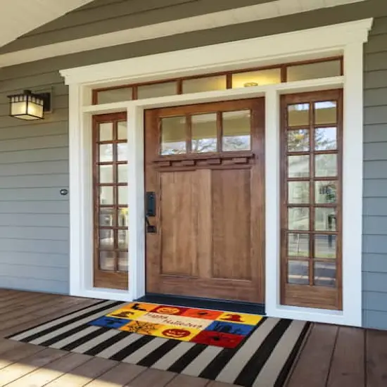 DII&reg; Happy Halloween Vinyl Back Coir Doormat {6}