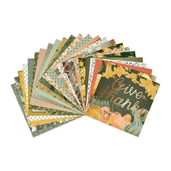 Craft Smith 12" x 12" Vine & Velvet Paper Pad {3}