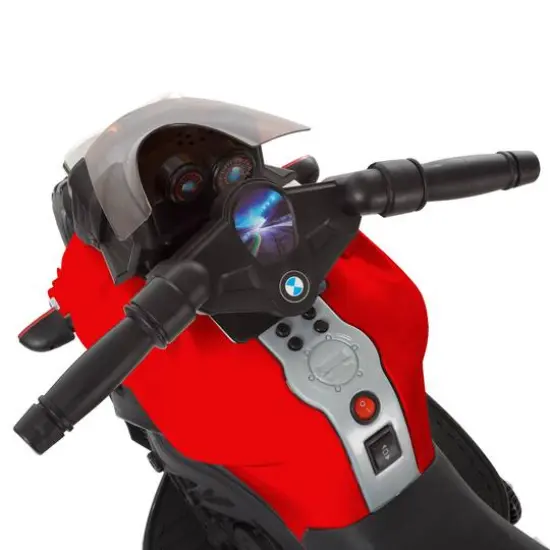 Toy Time Ride-On 2 Wheel Motorcycle Red {7}