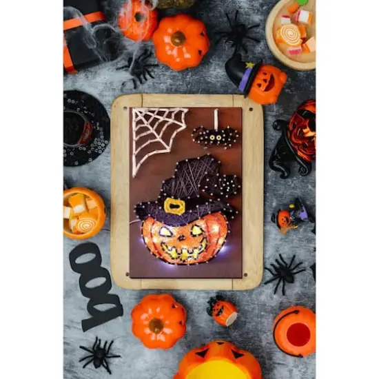 Abris Art Pumpkin String Art Creative Kit {4}