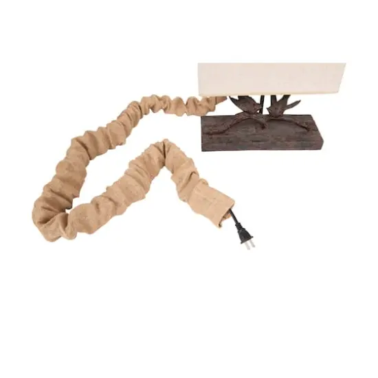 Hello Honey&reg; 6ft. Chandelier Cord Cover Brown {5}