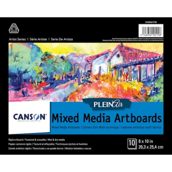 Canson&reg; Plein Air Mix Media Artboard Pad {1}