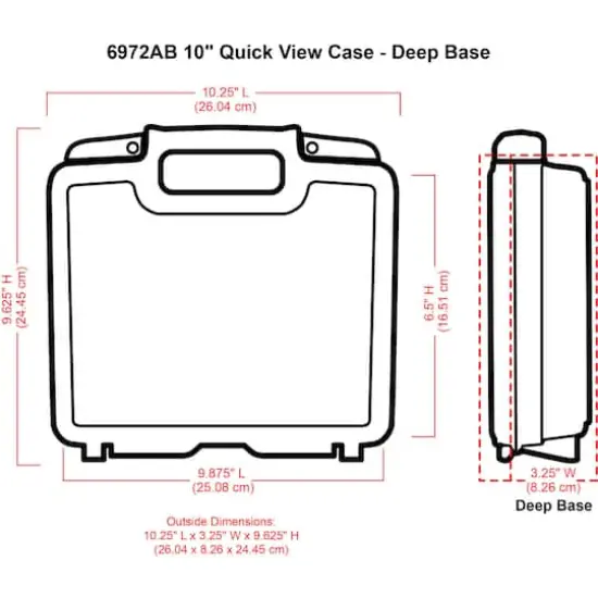 ArtBin&reg; 10'' Quick View Deep Base Case {4}