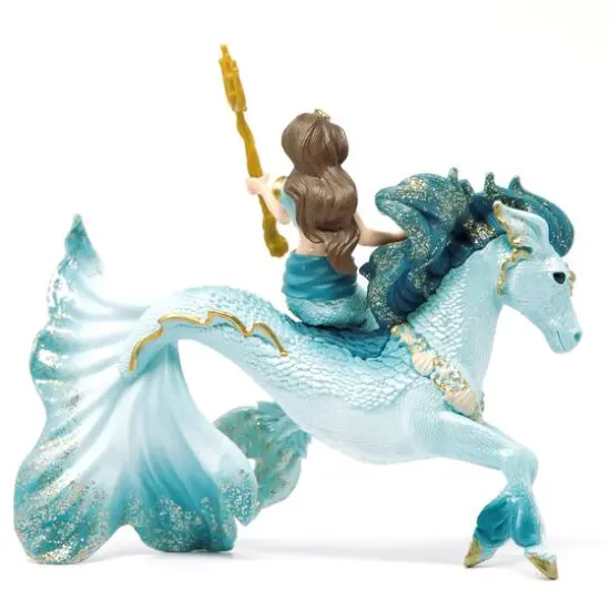 schleich&reg; Bayala&reg; Mermaid Eyela on Underwater Horse Figurine Playset {7}