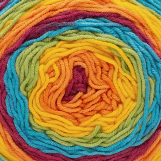 Caron&reg; Big Cakes&trade; Yarn Rainbow Jellys {4}