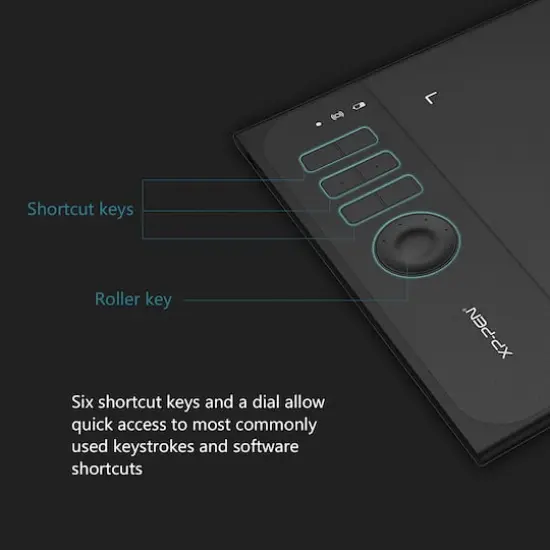 XPPen 10" x 6" Star 06 Wireless Graphics Drawing Tablet {4}