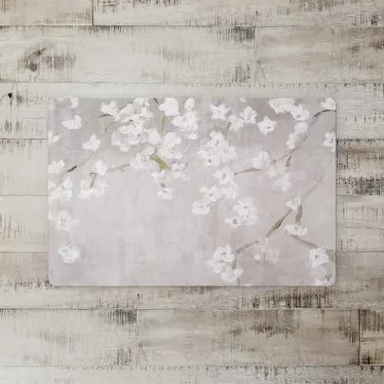 18" x 27" Transitional Floral Branches Floor Mat {3}